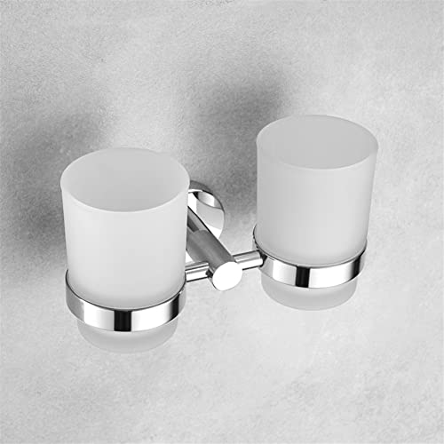 Kit d'accessoires de salle de bain en inox comprenant porte-serviette et support papier