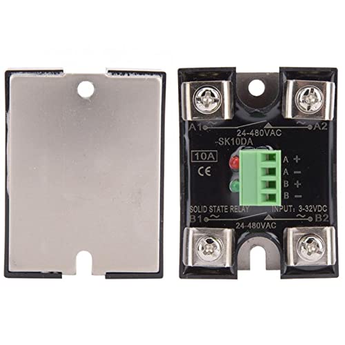 Relais statique monophasé SK25DA double canal AC 25A commande DC - 4
