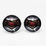 Color: plateado. Gemelos clásicos de Batman PK con diseño de Superman