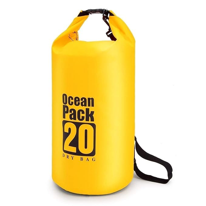 Cheet enterprise Waterproof Dry Bag 20L Diving Foldable Storage Man Women Beach Camping Swimming Bag Rafting River Ocean Backpack