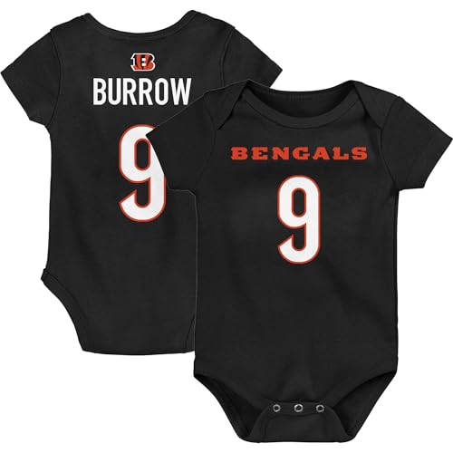 Image of Outerstuff Infant NFL Mainliner Player Name & Number Bodysuit