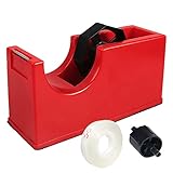 Tape Dispenser, Masking Tape Dispenser, Desktop Tape Dispenser Adhesive Roll Holder - with 1 Rolls...