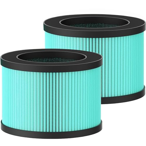LemonQueen MK01 & MK06 Air Filter Replacement Compatible with MK01 MK06 Air Purifier,4-in-1 Air Filter for Tolife TZ-K1,FreAire KN6391 HAP601,DH-JH01,MJ001H,MJ012H,EPI081 Air Purifier,Pet Care Filter by LemonQueen - Used condition - US$16.92