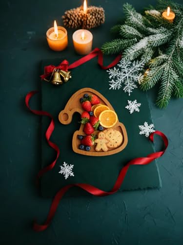 Cheese Board, Fruit Candy Plate, Fruit Plate, Cutting Board (Christmas Hat) - image 2