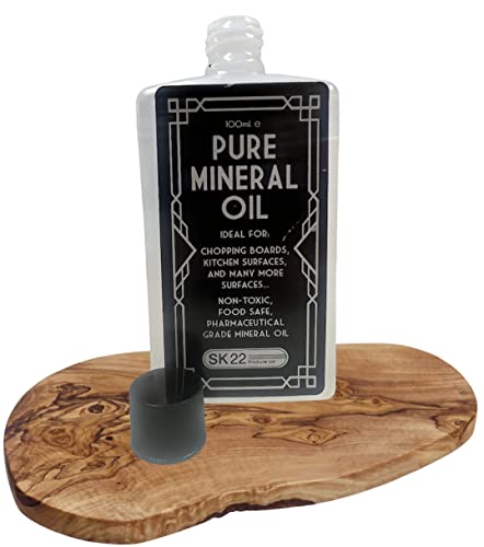 Mineral Oil/Chopping Board Oil - Food Safe - 100% Pure Quality 100ml Sk22 Products Ltd
