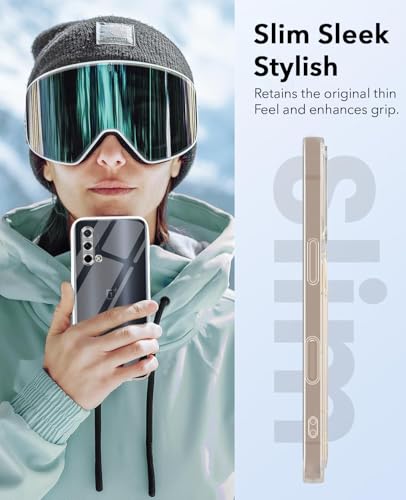 Image of Jkobi Lifetime Anti-Yellow Clear Back Cover Case for OnePlus Nord CE 5G (Sleek Hard Crystal | Shockproof and Camera Protection)