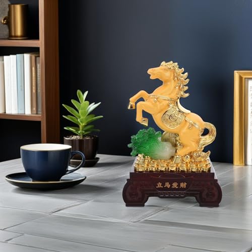 Souvenir collection porte-chance statuette cheval chinois le cadeau idéal - 7
