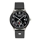 Armbandmaterial: Leder Bruno Söhnle Herren Analog Quarz Uhr mit Leder Armband 17-73181-720