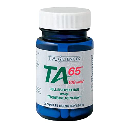 T.a. Sciences | Ta-65 Telomerase Activation | Anti-Aging & Immunity Boost With Cell Rejuvenation | 30 Capsules #TOP2