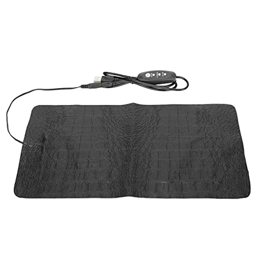 TYTOGE USB Reptile AntiScratch Heating Pad Heat Mat for Reptiles Tortoise Lizard (Large)