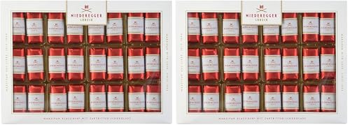 Niederegger Marzipan Klassiker in Zartbitter Schokolade 300 g (Packung mit 2)