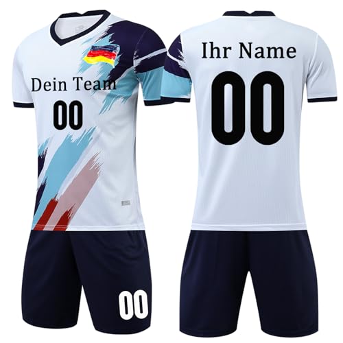 OPUTWDF Personalisiertes Handball Trikot Set für Kinder, Jungen, Herren,...