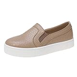 Woman Flat Slip On Mehrere Farboptionen Finden Sie die Farben, die am besten zu Ihrem üblichen Outfit passen, um sicherzustellen, dass Sie immer gut aussehen. Runde Ballett-Flats mit niedrigem Komfort und Slip On Soft Walking-Schuhen