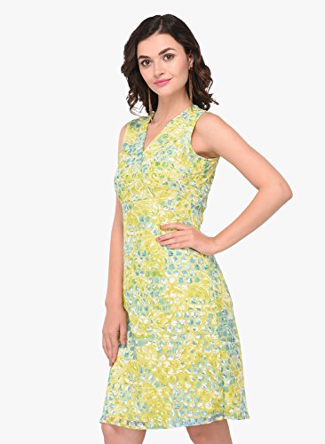 Image of Purys Women's Synthetic A-Line Knee-Length Dress