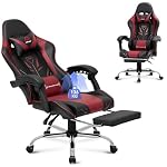 COLAMY – COLAMY Gaming Stuhl, Computer Stuhl mit Fußstütze und Lenden