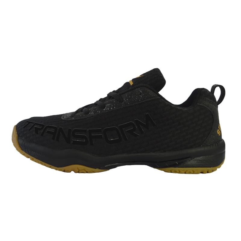 TRANSFORM Superlite Badminton Shoes for Men|Non-Marking|Ideal for Badminton Black (B0CNYRWTDZ) Amazon Price History, Amazon Price Tracker