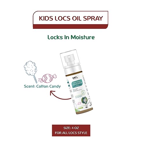 Kids Vegan Locs Aloe Refresher y Oil Spray Bundle miniatura 6