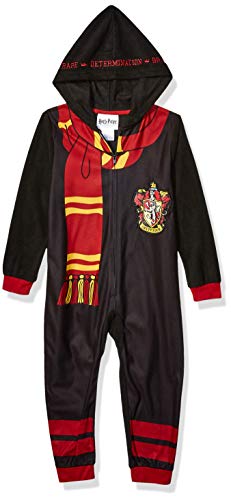 Harry Potter Boys' Big Hooded Fleece Blanket Sleeper, M (8)