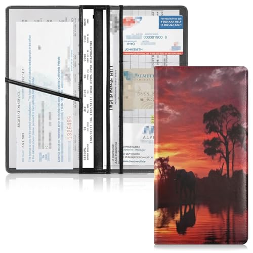 Organizador De Auto Pvc Leather miniatura 2