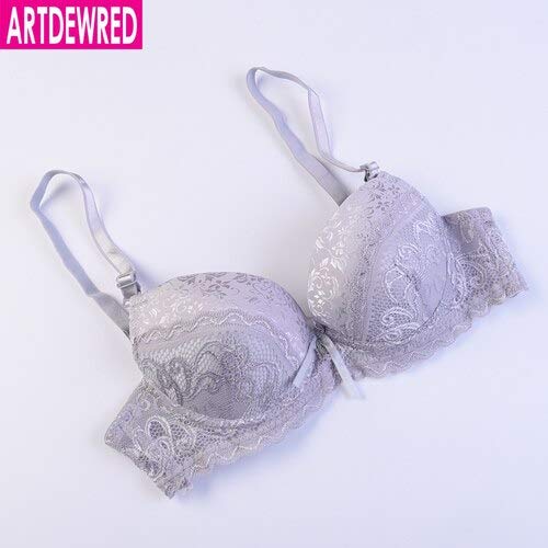 Buy ARTDEWRED Lace Bralette Patchwork Print Bra Top Push up Bras 32 34