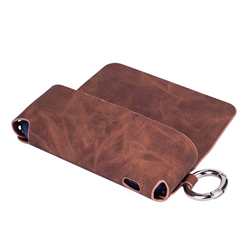 Leather-Case-for-E-Cigarette-Protective-Case-30-Electronic-Cigarette-Pouch-Bag-30-Storage-Carrying-Cover-E-Cigarette-Case-Brown