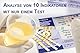 15 Stück One+Step Urin Teststreifen für 10 Indikatoren - Gesundheitstest mit Referenzfarbkarte - Urin Test für Harnwegsinfekt - Urinanalyse Säuren Basen Haushalt