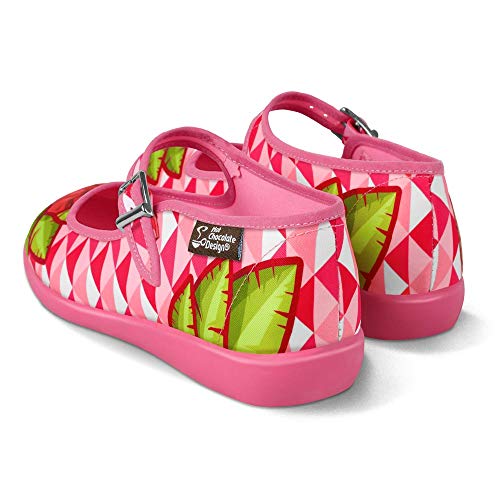 Image of Hot Chocolate Design Chocolaticas Funky Ballerina Mary Jane for Women, Flamingo, 8 Women