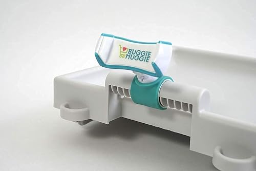 Miniatura 4 de Buggie Huggie - Soporte para teléfono inteligente para carrito de compras, flexible y ajustable, asegura de forma segura el teléfono celular