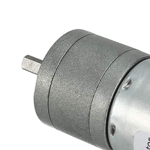 Motorreductor de corriente continua 24V 5 RPM con eje de transmisión de 4 mm 5