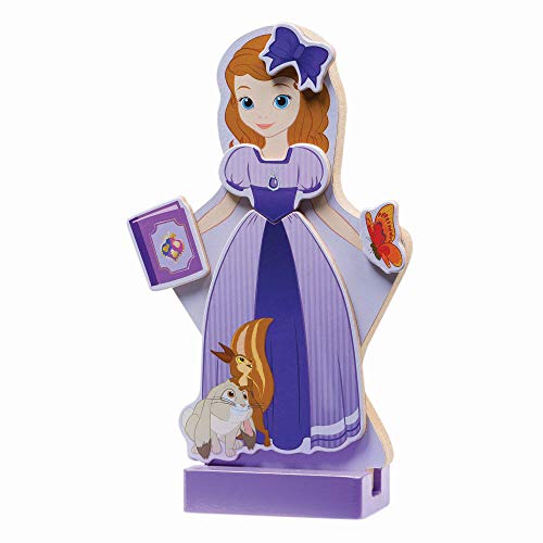 Melissa & Doug Disney Sofia The First Magnetic Dress-Up Wooden Doll Pretend Play Set (30+ Pcs) #TOP4