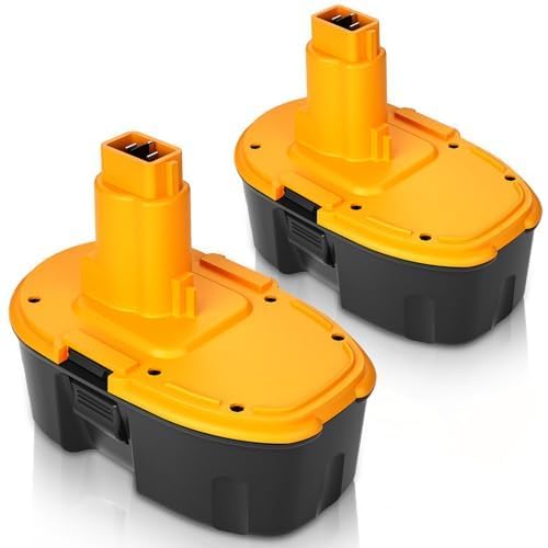 2Pack 4500mAh DC9096 Battery Replacement for Dewalt 18V Battery NiMH