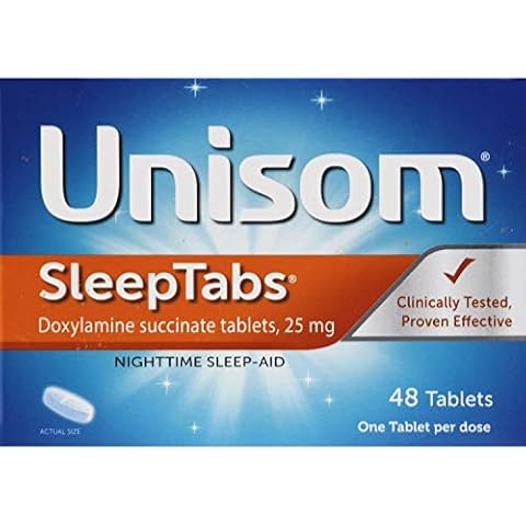 Unisom SleepTabs 48 Tablets (Pack of 12) Cover