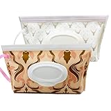 VOONGOR Portable Refillable Wet Wipe Container, Reusable Travel Wipes Holder & Case, Lightweight...