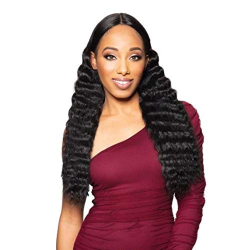 Zury Sis Beyond Synthetic Hair Laced Front Wig – BYD LACE H CRIMP 24 (1 Jet Black)