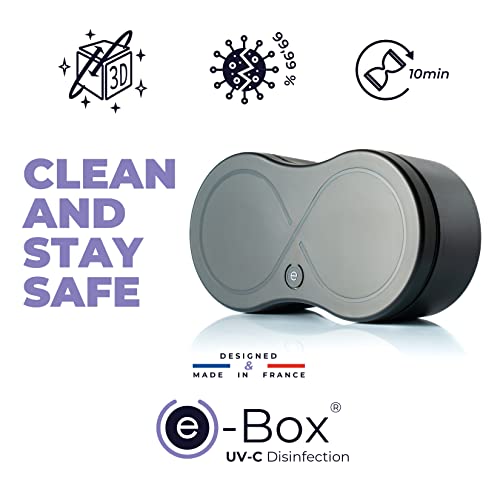 Stérilisateur UV smartphone e-Box boîtier désinfection virus bactéries germes - 2