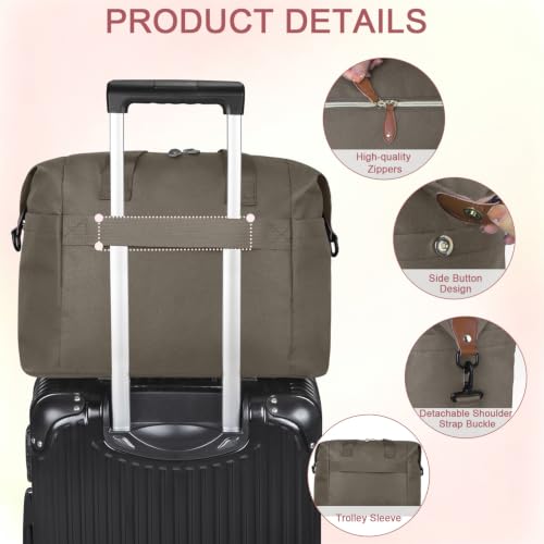 Image of Pritent Diaper Bag - Baby Diaper Bag Waterproof Large Maternity Travel Baby Bag for Mom and Dad