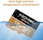 Micro SD Carte 128GB Haute vitesse (95MB/s Lire, 35MB/s Écrire), Compatible avec DSLR, Drone, caméra d'action & Dispositifs portatifs(1 microSD Carte +1 Adaptateur)