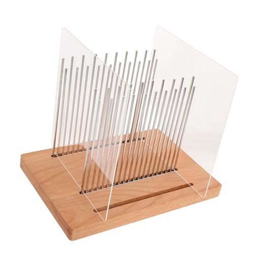 DECHOUS 木製のパン粉板 ガイド付きブレッドボード パンカットステーション ノンスリップパンスライサー 木製パンスライサー パンの厚さの