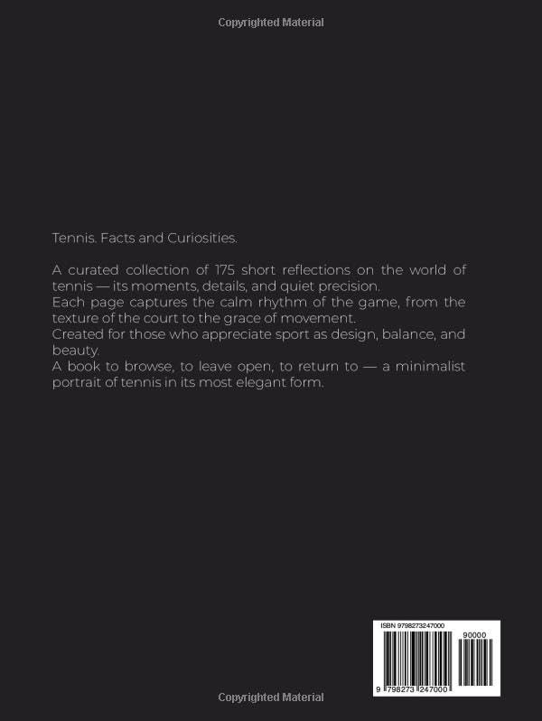 Tennis Facts & Curiosities: A Large Hardcover Tennis Coffee Table Book Celebrating the Beauty, History, and Details of the Game - Image 2