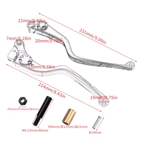 Image of Motorcycle Brake Clutch Lever Compatible with Harley Nightster RH975 /Pan America RA1250 /Sportster S (RH1250S) 2021-2024