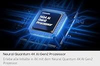 Samsung Neo QLED 4K QN85F 65 Zoll (163 cm) Mini LED Fernseher, Optimiert für Fussball, NQ4 AI Gen2 Prozessor, Quantum Matrix Plus, Dolby Atmos, Knox Security, Samsung Vision AI Smart TV – Ansicht 7