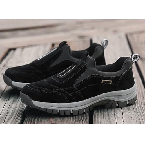 Enjerr Orthopedic Shoes for Men, Slip-On Outdoor Sneakers, Comfortable Waterproof Walking Hiking Shoes3