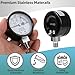 Pressure Dial Gauge Compatible with 1930 Pressure Canner/Cookers - Accurate & Easy to Read Steam Pressure Gauge Parts for 910 915 921 925 930 941 Pressure Cookers Canners