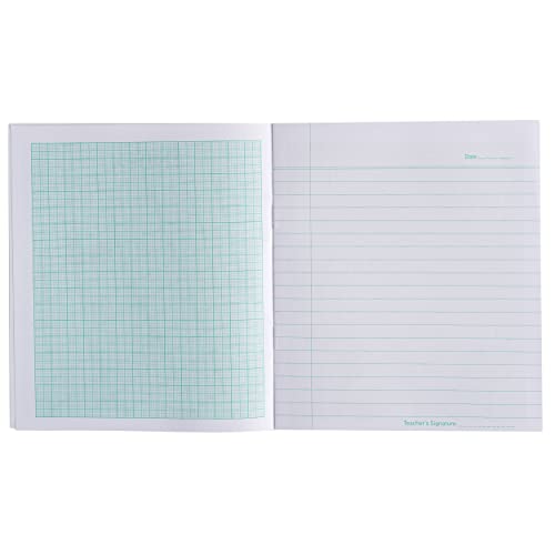 Image of Apsara Graph Paper Books for School & College | Graph Books A4 Size | 28 CM x 22 CM Approx - 64 Pages | Numbered Pages and Ruled Margins | Graph Sheets with 2 MM Square for Maths | Set of 12 Graph book