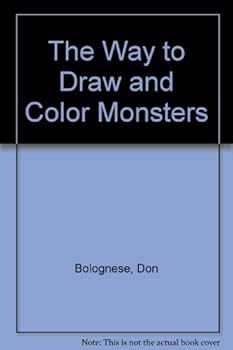 Hardcover Way to Draw Monsters and Color Book