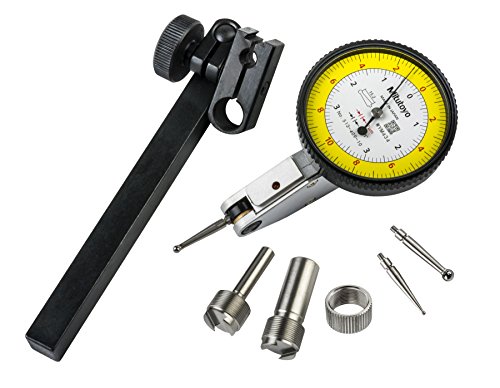 Mitutoyo 513-409-10T DIAL TI, Full, STD 0.2 mm 0.0076 , 1 μm Accuracy, 0.002 mm 0.0001 , Yellow White