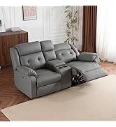 新品　ソファ　ソファー　リクライニングチェア　電動リクライニングソファ　グレー Amazon｜Harper & Bright Designs リクライニングソファ 電動 2.5人