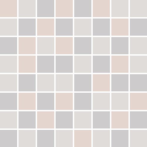 PrintYourHome Fliesenaufkleber für Küche und Bad | Mosaik moderner Luxus glänzend | Fliesenfolie für 10x20cm Fliesen | 8 Stück | Klebefliesen günstig in 1A Qualität Cover