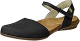 El Naturalista Damen Sandaletten Wakataua, Frauen Sandalen,Ladies,Sommerschuhe,Freizeitschuhe,offene,Schuhe,Strandschuhe,bequem,Black,37 EU / 4 UK
