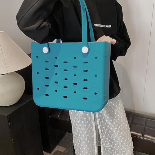 Bolso de playa grande para mujer portátil y transpirable 3